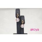 akoya ぷっくりしずくピアス K18YG