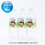 ショッピングミネラルウォーター 500ml 送料無料 48本 ふるさと納税 おためしAセット 南足柄 金太郎の力水 ラベルレス 500ml×48本（24本入×2箱） 神奈川県南足柄市