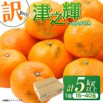訳あり みかん 津之輝 つのかがやき 5kg