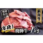 ふるさと納税 【2024年4月〜6月発送】飛騨牛 丸明 切りおとし 1kg 牛肉 訳あり 焼肉 部位 大きさ 不揃い 日付指定不可 冷凍 牛肉 焼肉 訳ありBBQ.. 岐阜県高山市