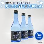 月の井 ガルパン 辛口 役人 300ml 3本 セット