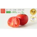 ショッピングふるさと納税 定期便 ふるさと納税 【 3ヶ月 定期便 】 スーパーフルーツトマト 小箱 約800g × 1箱 [AF046ci] 茨城県筑西市