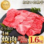 おおいた和牛 焼肉用 黒毛和牛 希少部位 4種セット