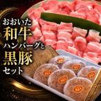 肉 ハンバーグ おおいた和牛ハンバーグと黒豚セット