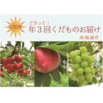果物の詰合せ 大 フルーツ 年3回くだもの定期便セットB