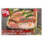 ふるさと納税 【国産】大豪華特選馬刺し 黄金桜6種盛り 熊本県南小国町