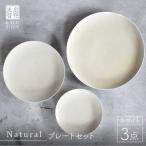 Naturalシリーズ プレート 3点セット