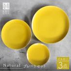 Naturalシリーズ プレート 3点セット