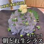 新鮮 朝どれ 生しらす 食べきり1パック 惣菜