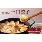 ふるさと納税 大刀洗 一口餃子 100個 特製たれ セット【ふるさと納税限定】 餃子 福岡県大刀洗町