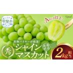 ふるさと納税 シャインマスカット 2.0kg相当 山梨シャインマスカット 山梨県甲斐市