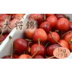 ふるさと納税 山形のさくらんぼ 大将錦 1kg Lサイズ以上 バラ詰 【令和7年産先行予約】FS24-561くだもの 果物 フルーツ 山形 山形県 山形市 2025.. 山形県山形市