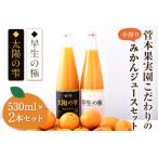 菅本果実園 こだわりの手搾りみかんジュースセット