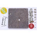 ふるさと納税 訳あり 屋外専用 肉や野菜が美味しく焼ける！飛騨溶岩プレート「美味焼」【楽】[Q1015] 岐阜県飛騨市