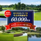 ゴルフ 利用券 60,000円分
