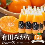有田みかんジュース100% 1000ml×12本_ZE6184