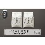 ふるさと納税 新米 米 10kg 5kg×2 はえぬき 無洗米 花雪米 令和7年産 2025年産 山形県 尾花沢市産 送料無料 kb-hymha10 山形県尾花沢市