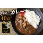 ふるさと納税 飛騨牛カレー (40袋) | 訳あり 飛騨牛 肉 牛 カレー ビーフカレー 簡易包装 レトルトカレー 人気 おすすめ おいしい 便利 飛騨高.. 岐阜県高山市