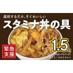 ふるさと納税 スタミナ丼の具 1.5kg（150g×10パック）湯煎 簡単調理 緊急支援 大阪府泉佐野市