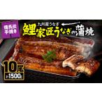ふるさと納税 1645-1 九州産うなぎ 備長炭手焼 『鯉家匠うなぎ』の蒲焼 10尾計1500g KN029-005-05 うなぎ ウナギ 鰻 うなぎ蒲焼 鰻蒲焼き ウナ.. 鹿児島県鹿屋市
