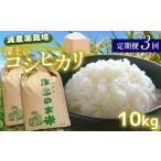 定期便3回 深土の特別米コシヒカリ 10kg×3