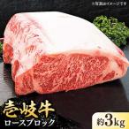 特選 壱岐牛 ロースブロック 3kg