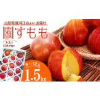 ふるさと納税 【先行予約】大きな すもも 「秋姫」 1.5kg(9 - 12玉)山形産 【2025年9月中旬頃から9月末頃発送予定】 012-B-MM020 山形県寒河江市