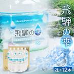 天然水 飛騨の雫 2L×12本