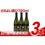 麦焼酎 さのよい酔ひ 720ml×3本