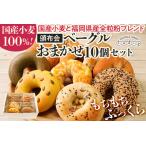 ベーグルおまかせ10個セット 月1回 全3回