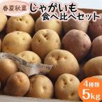 春夏秋菜 じゃがいも4種類食べ比べセット5kg