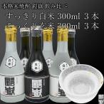 焼酎 米焼酎 本格米焼酎 鎧嶽 白米 玄米セット 300ml
