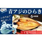 青アジ 干物 6枚程度
