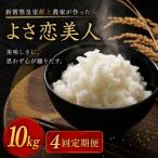 新米 定期便 10kg×4回