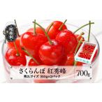 ショッピングさくらんぼ ふるさと納税 先行予約 さくらんぼ 紅秀峰 秀2Lサイズ 700g (350gx2パック) バラ詰め化粧箱 2024年産 (令和6年産 さくらんぼ 山形県産 さくら.. 山形県尾花沢市