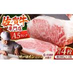 佐賀牛 サーロイン ステーキ 200g×4枚