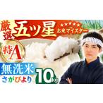 ふるさと納税 令和6年産 さがびより無洗米 5kg×2袋 HBL006 無洗米無洗米無洗米無洗米無洗米無洗米 佐賀県江北町