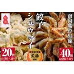産黒豚使用 シュウマイ&訳あり餃子 計60個