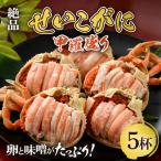 せいこがに 甲羅盛り 約75g×5杯