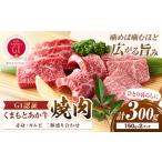 生産者直送 GI認証 くまもとあか牛焼き肉用 300g