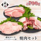 豚肉 ロース スペアリブ 豚トロ 計 700g