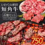 ★7日以内発送★ 山形村短角牛4種 750gセット