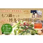 〈博多華味鳥〉 もつ鍋 セット 2~3人前