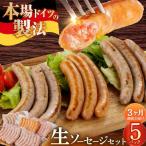 ソーセージ 生ソーセージ詰め合せ7本入り×5袋