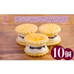 ラムレーズンサンド 10個
