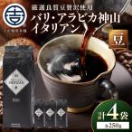 バリ アラビカ神山イタリアン 250g×4袋