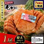 冷凍ボイル 毛ガニ 900g-1kg前後 1尾