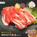 雄武産牛肉セット 冷凍 牛バラ肉350g牛もも肉350g