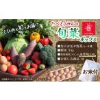 たべとうみんの旬菜ボックス お米付 野菜詰め合わせ
