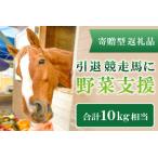 A-571 引退競走馬に野菜支援